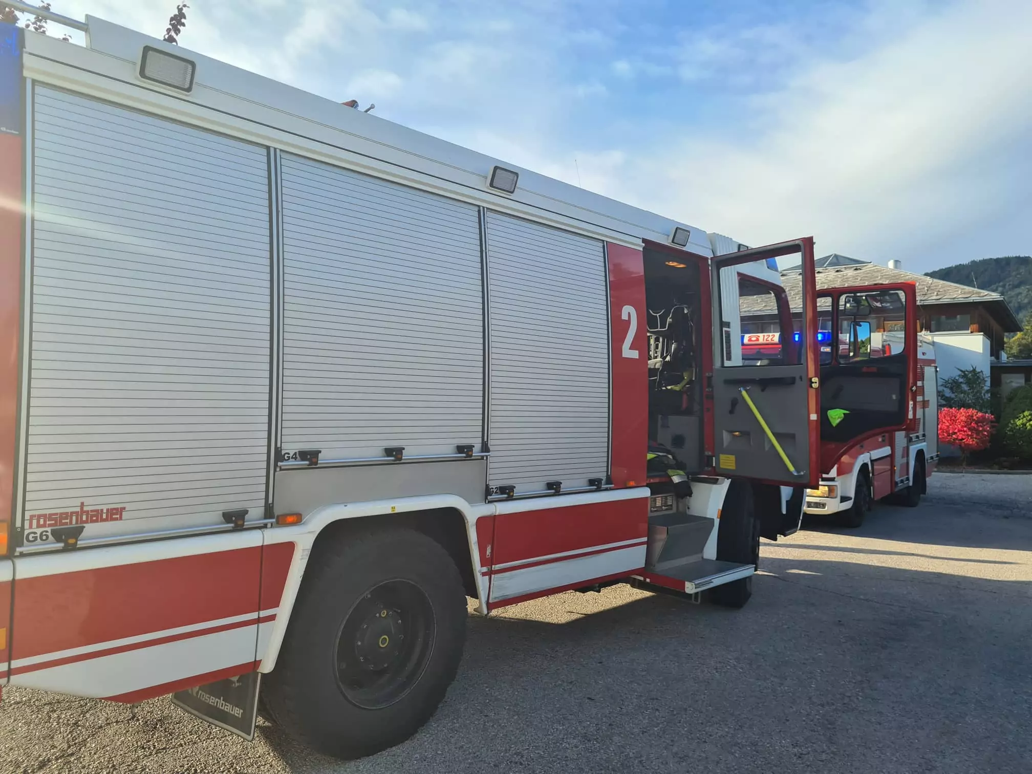 Symbolfoto zu einem Beitrag von 5min.at: Kärntner Feuerwehren tagsüber bei einem Einsatz