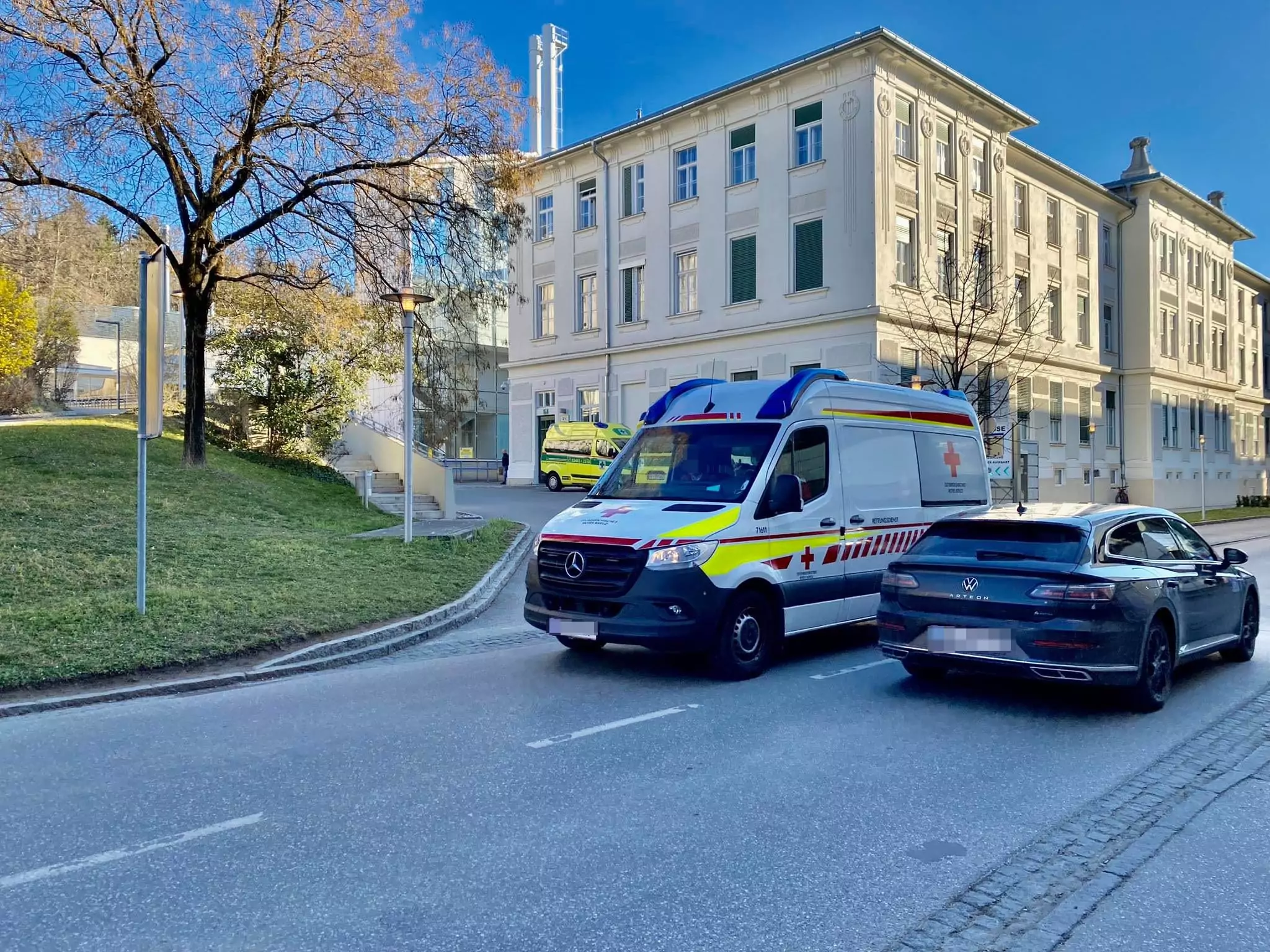 Symbolfoto zu einem Beitrag von 5min.at: Das LKH Graz in der Steiermark.