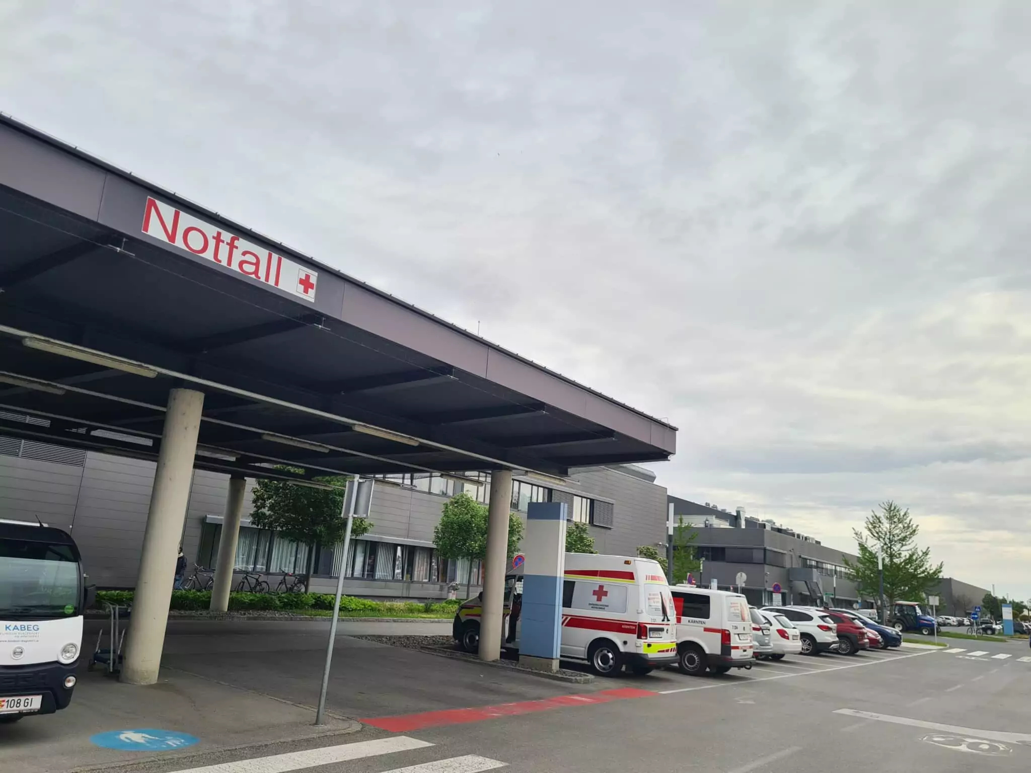 Symbolfoto von 5min.at: Das Klinikum Klagenfurt