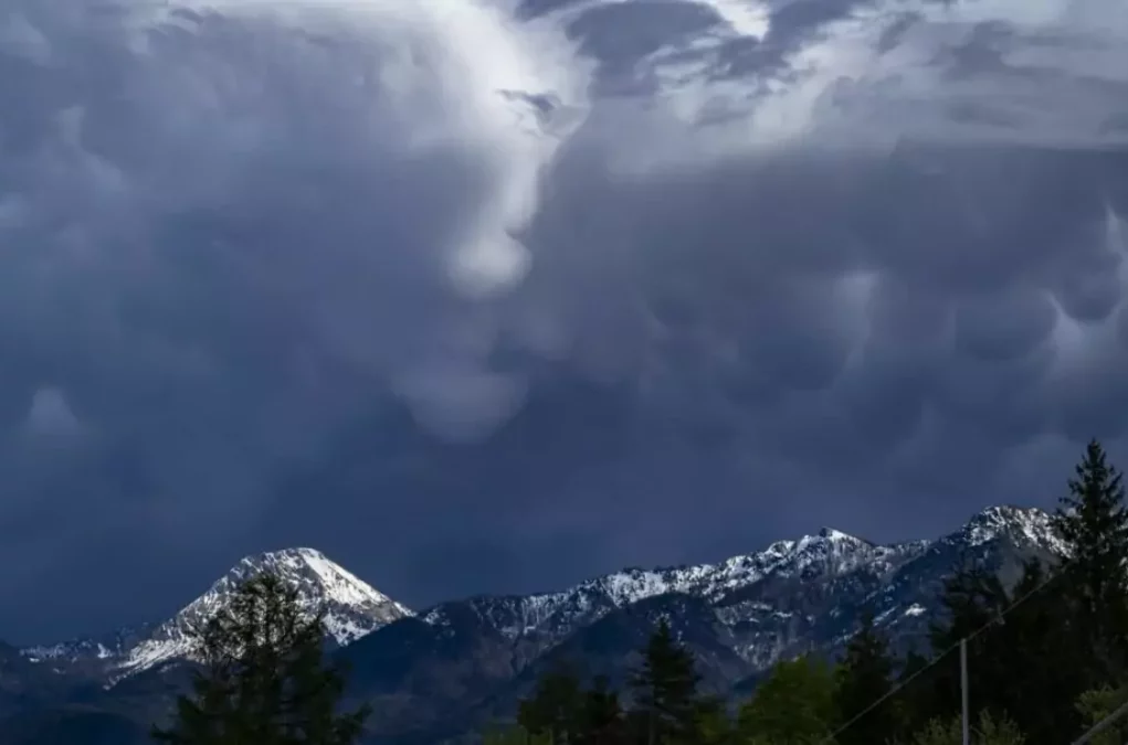 Symbolfoto zu einem Beitrag von 5min.at: Unwetter am Mittagskogel