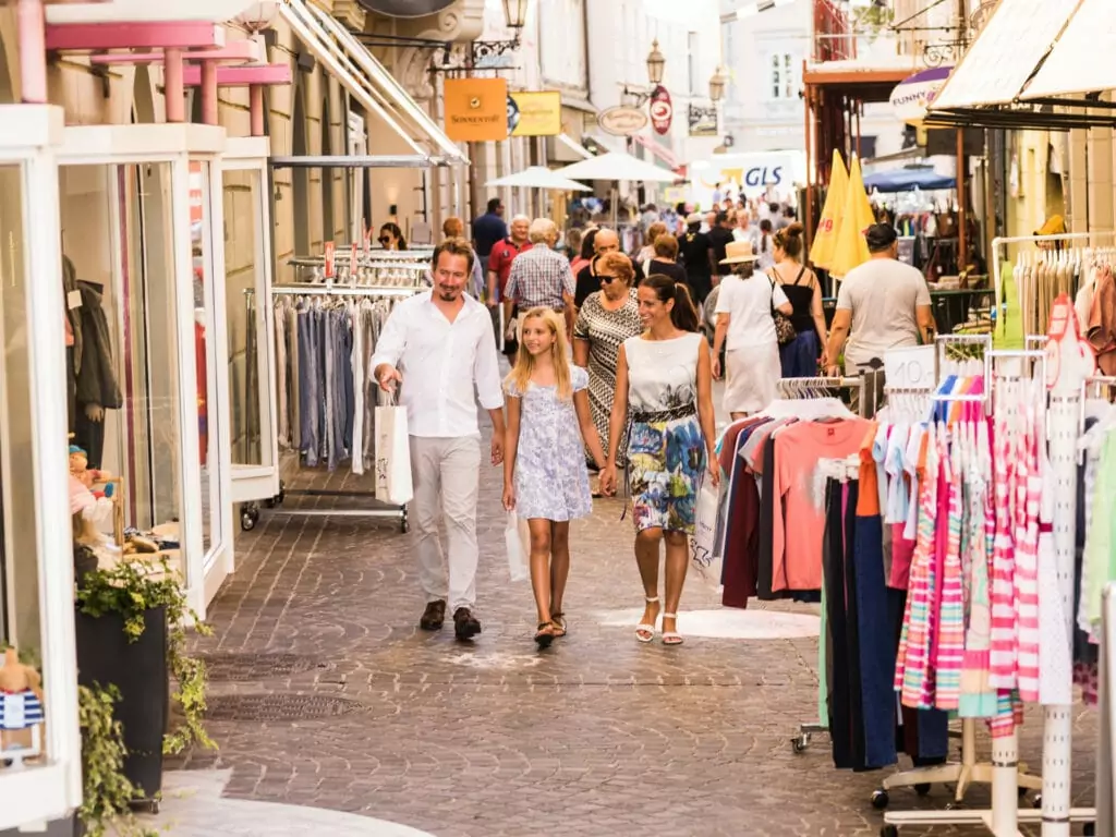 Symbolfoto von 5min.at: Wiener Gasse in Klagenfurt