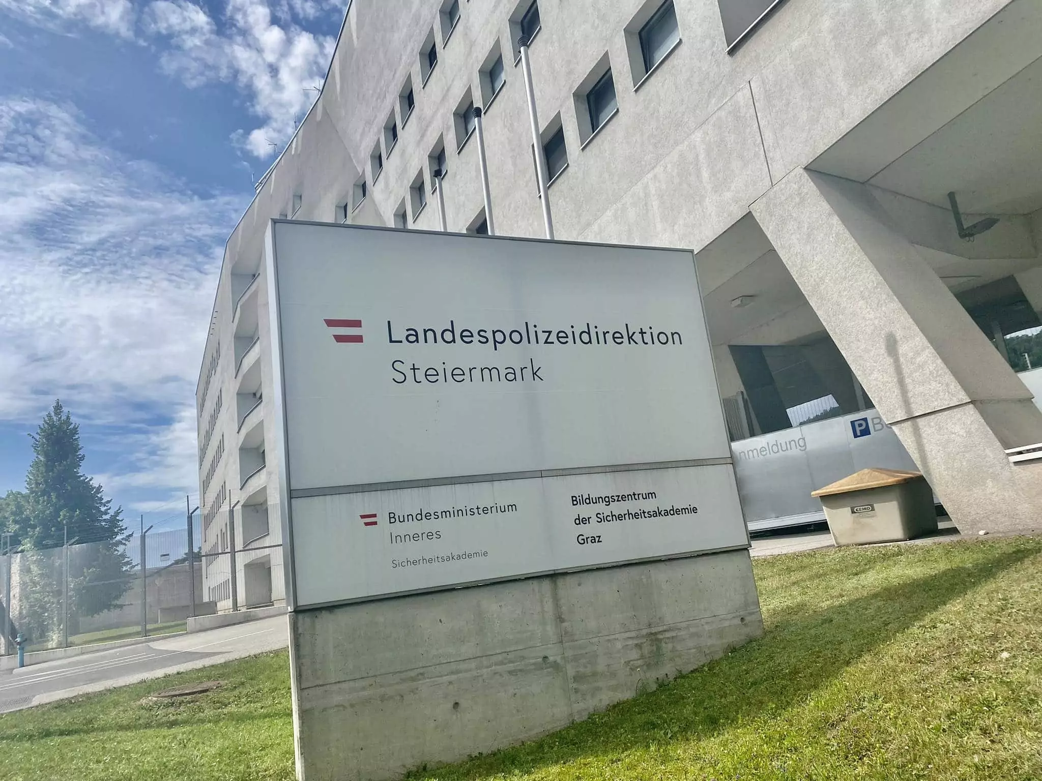 Symbolfoto zu einem Beitrag von 5min.at: Die Landespolizeidirektion Steiermark