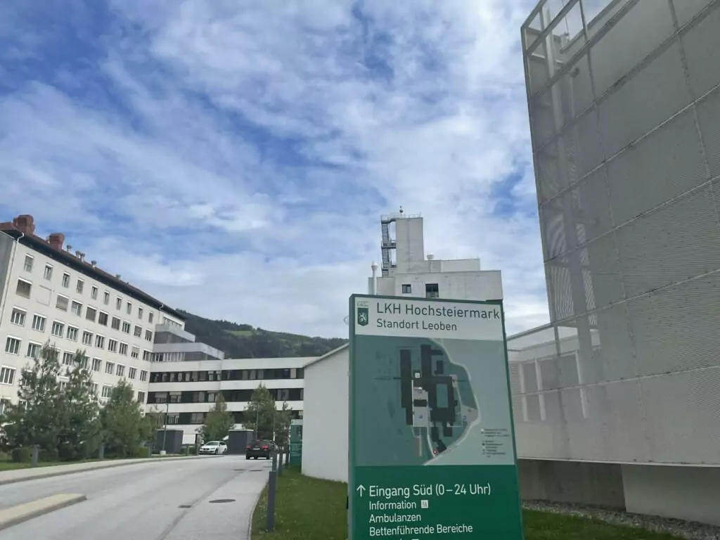 Symbolfoto zu einem Beitrag von 5min.at: LKH Leoben