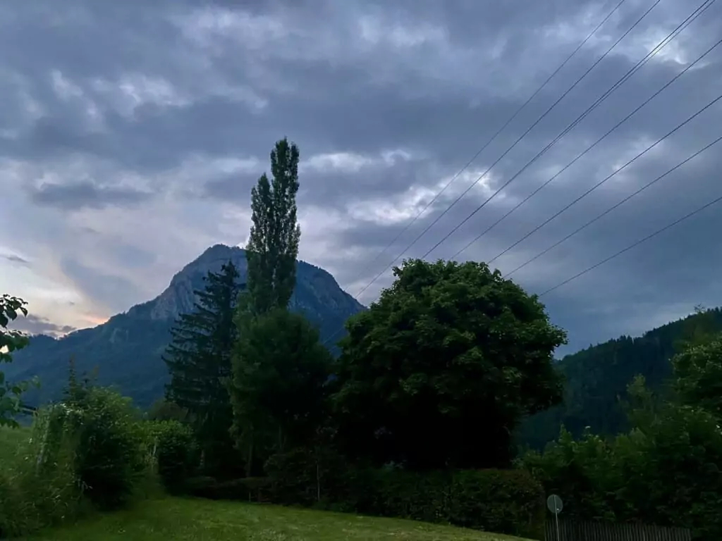 Symbolfoto zu einem Beitrag von 5min.at: Ein Gewitter in Graz