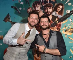 Ein Foto auf 5min.at zeigt Paul Pizzera und Otto Jaus bei der Pulled Pork Premiere in Wien.