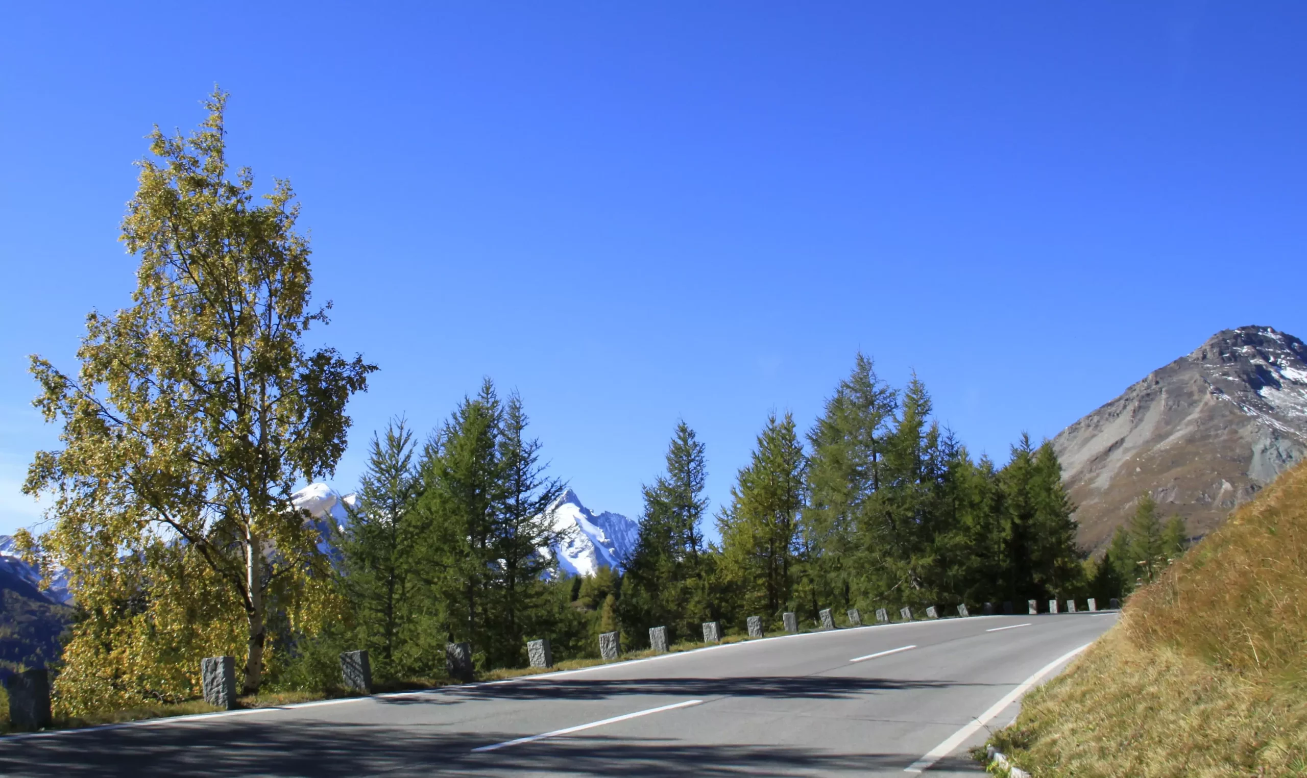Foto in Beitrag von 5min.at: Zu sehen ist die Großglockner Hochalpenstraße.