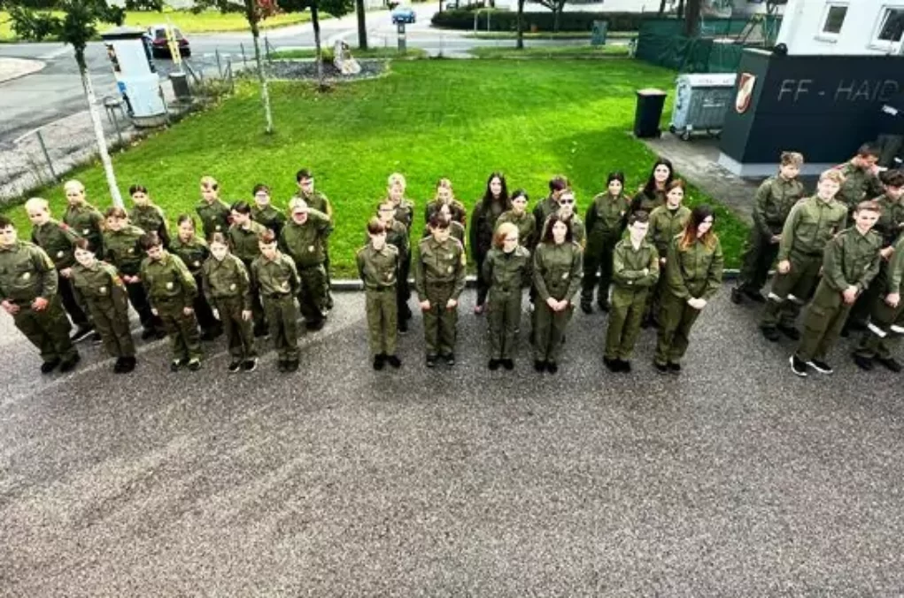 Wissenstest: Klagenfurts Feuerwehrjugend im Prüfungsstress