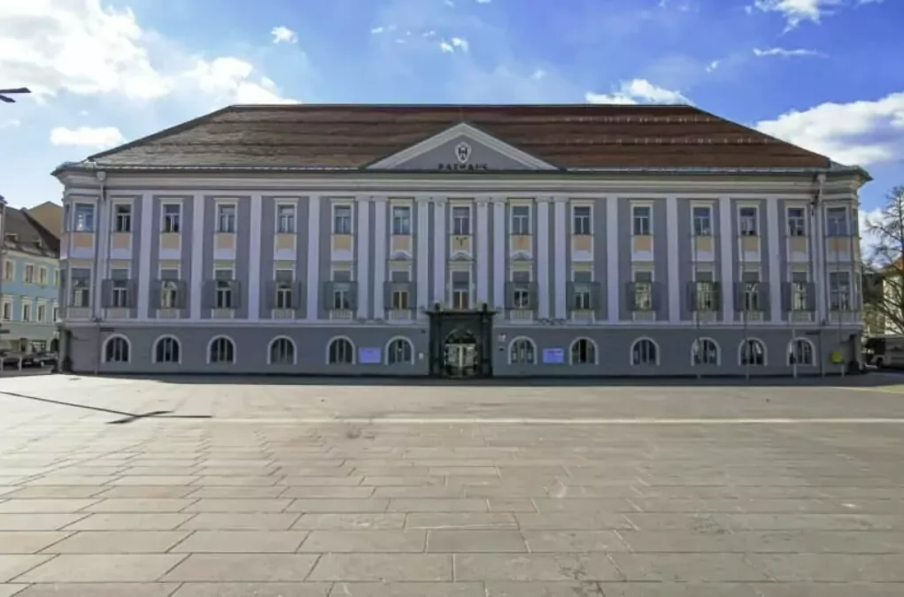 Das Bild auf 5min.at zeigt das Klagenfurter Rathaus.