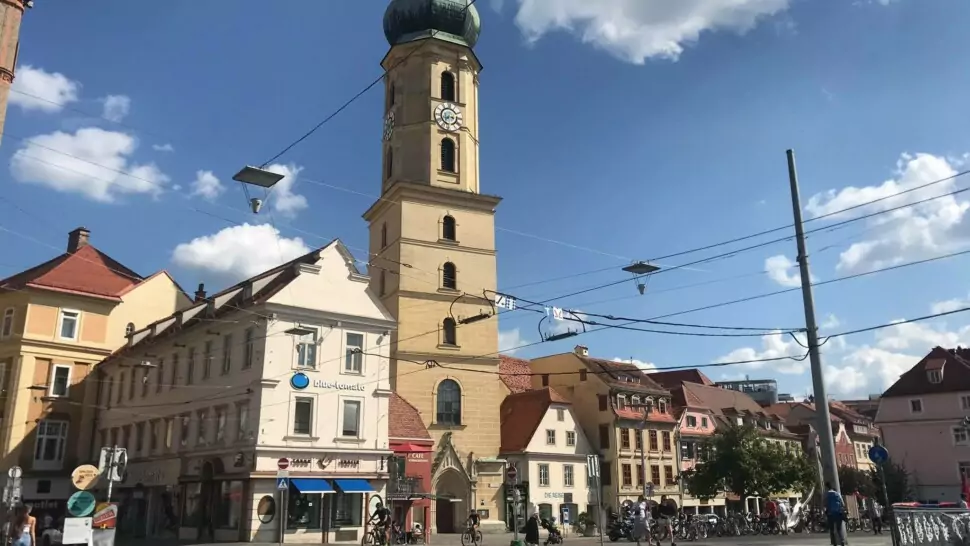 Symbolfoto von 5min.at: Franziskanerkirche in Graz.