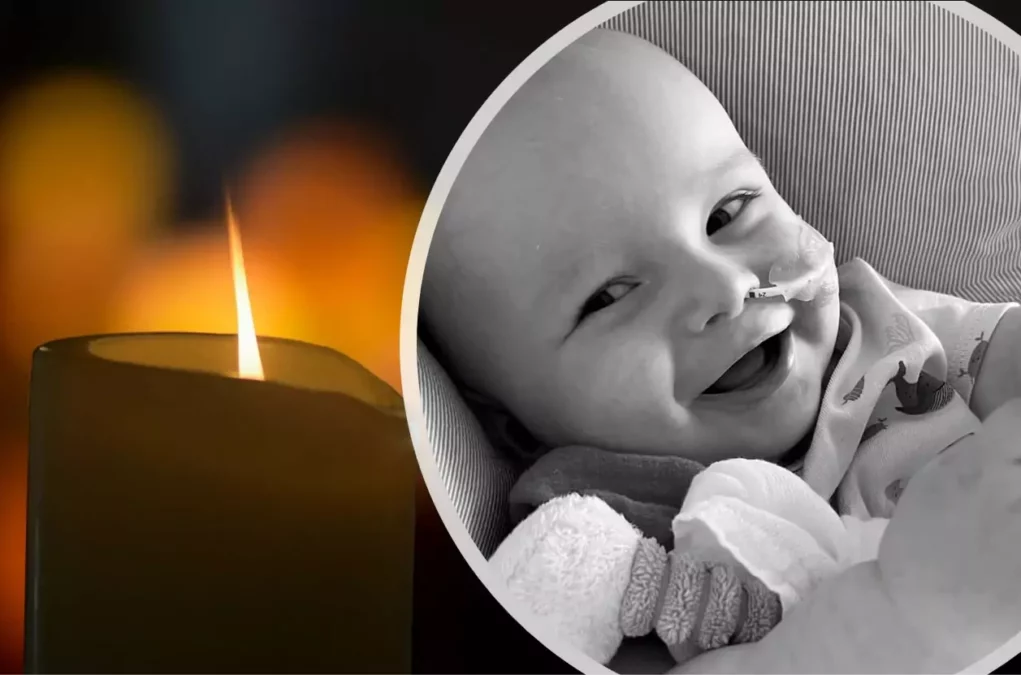 Bild auf 5min.at zeigt ein Baby und eine Kerze.