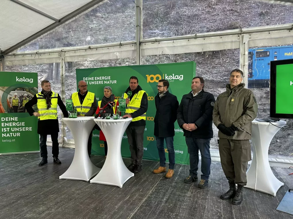 Spatenstich: Zerst&ouml;rtes Kraftwerk in Arriach wird jetzt wiederaufgebaut