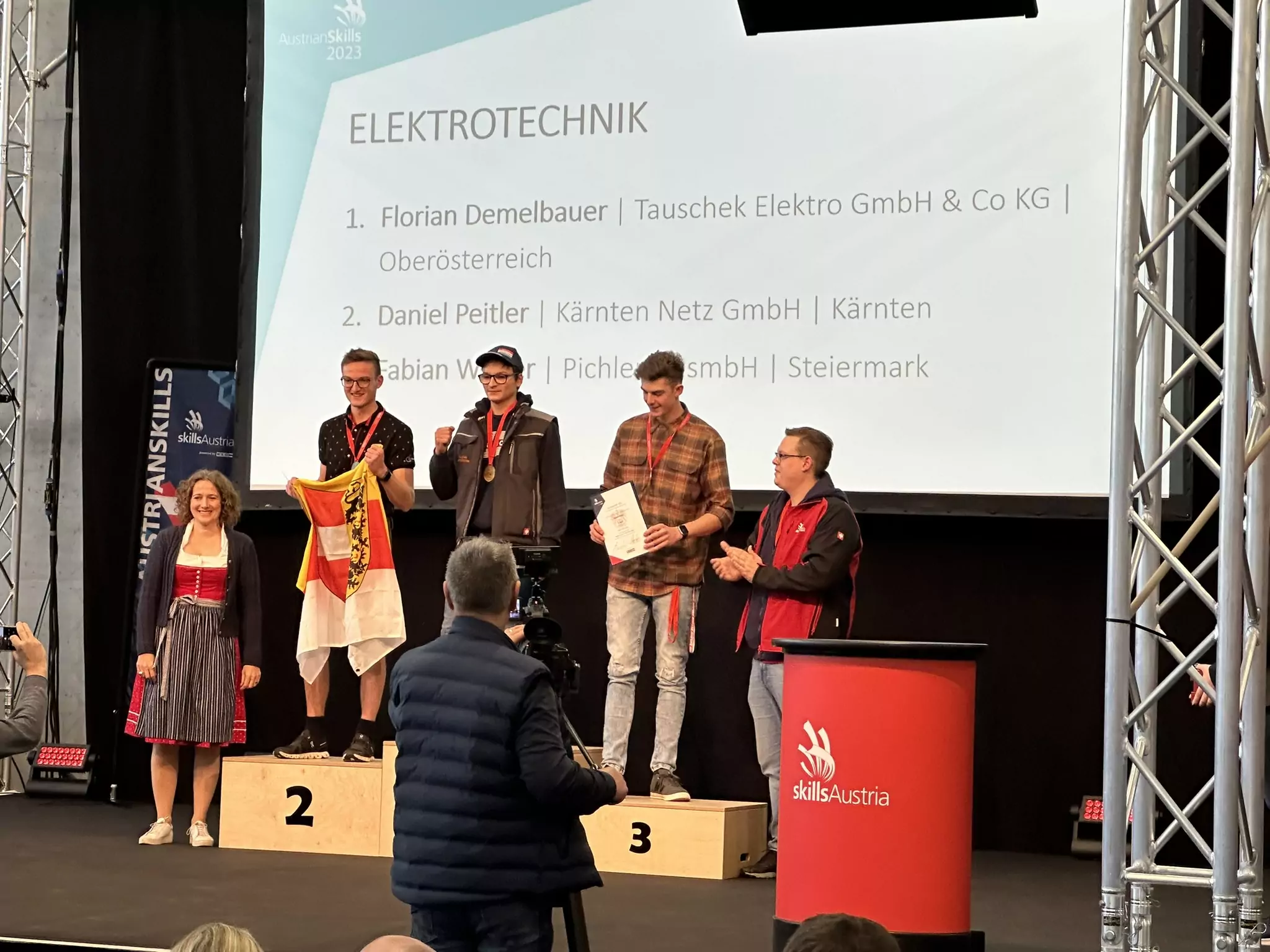 Souveräne Arbeit: Kärntner Elektriker ist nun Vizestaatsmeister