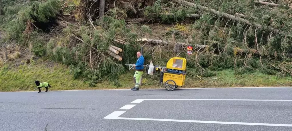 Zu Fu&szlig; durch Europa: &bdquo;M&uuml;tze&ldquo; marschierte bis nach Villach