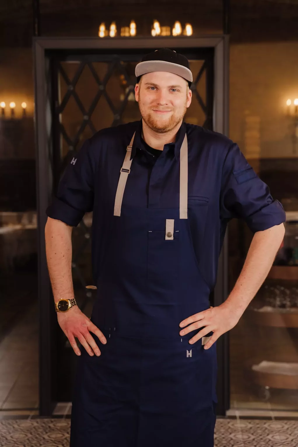 Foto auf 5min.at zeigt einen Grazer Haubenkoch in einem Gourmet-Restaurant.