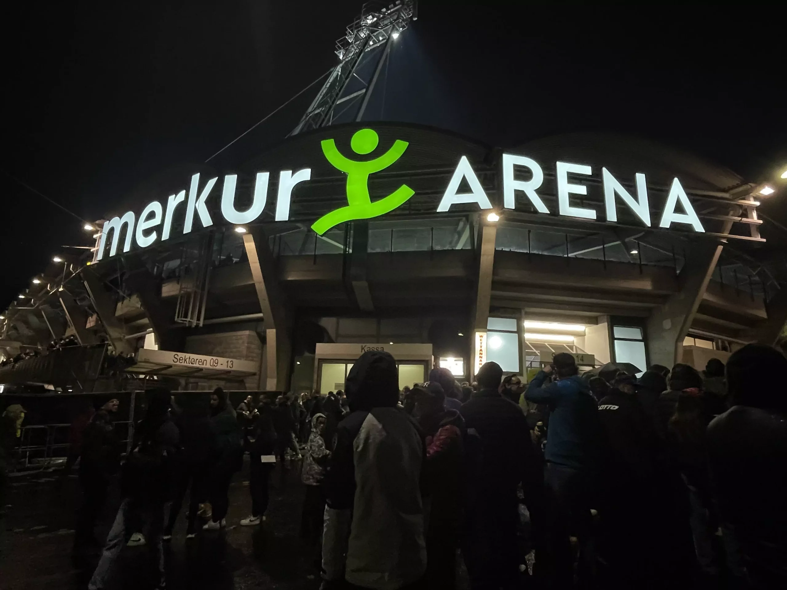 Foto auf 5min.at zeigt die Merkur Arena in Graz