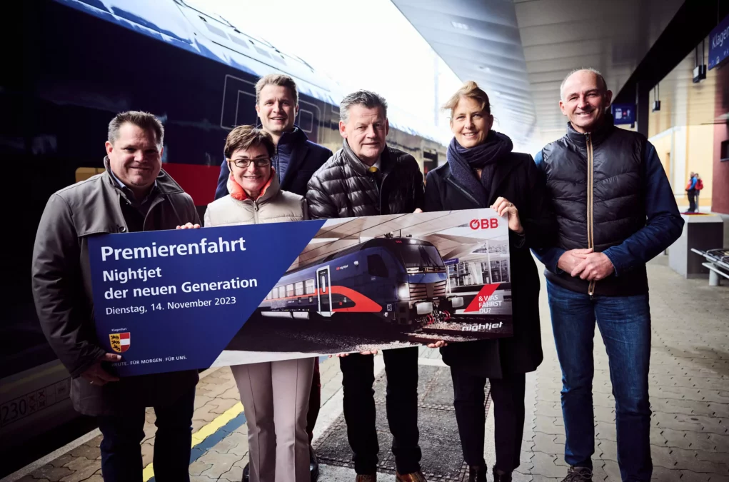 Nightjet-Innovation: Neuer Komfort auf Schienen begeistert Kärntner