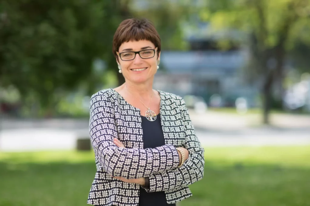 Ein Bild auf 5min.at zeigt Landesr&auml;tin Beate Prettner.