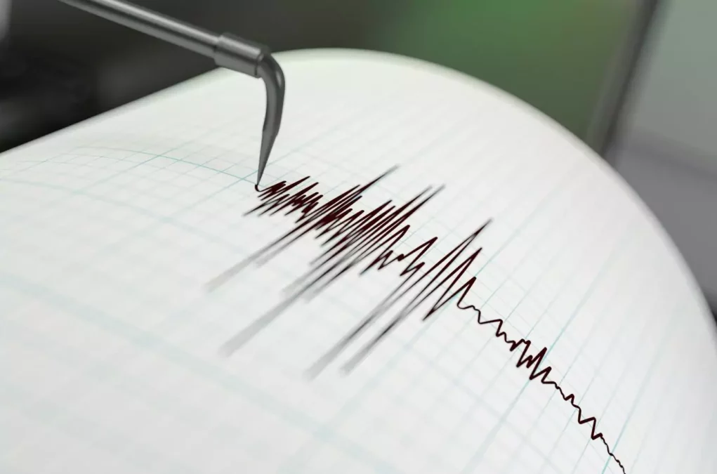 Ein Bild auf 5min.at zeigt die Kurven eines Seismographen.