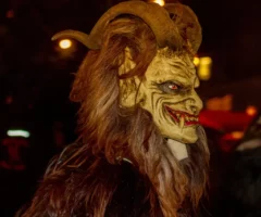 Ein Bild auf 5min.at zeigt einen Krampus.