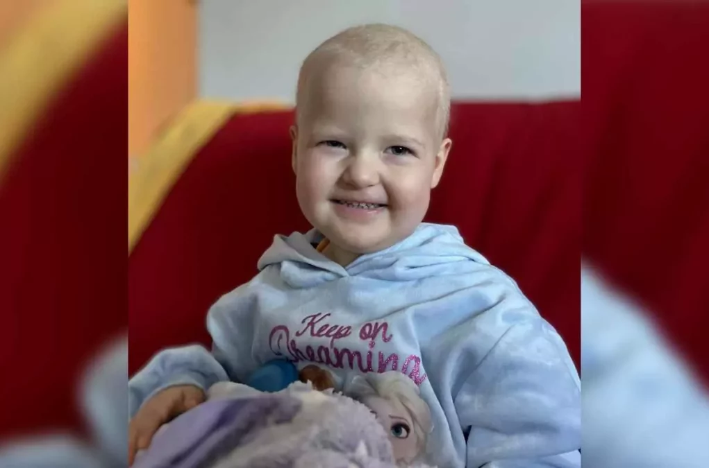 Foto in Beitrag von 5min.at: zu sehen ist die kleine Zita aus Wien.