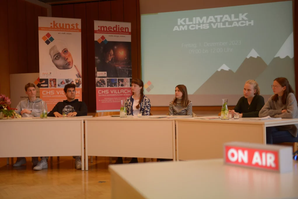 Klimatalk am CHS Villach war ein voller Erfolg