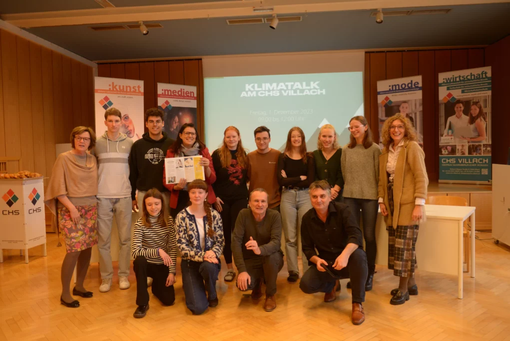 Klimatalk am CHS Villach war ein voller Erfolg