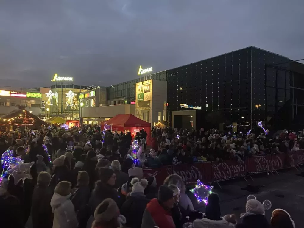 Coca-Cola-Weihnachtstruck in Klagenfurt angekommen