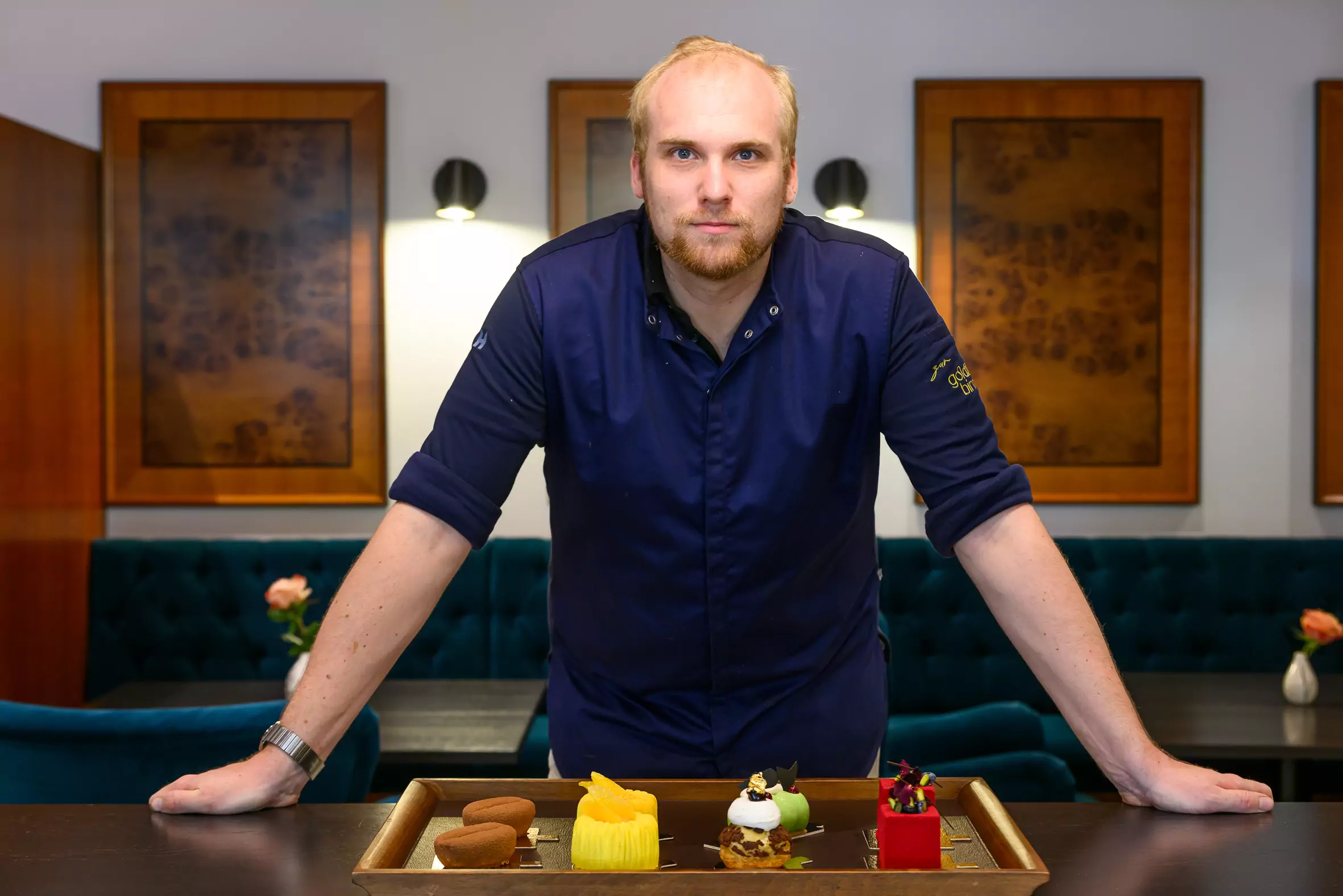 Bild auf 5min.at zeigt den Gault&Millau Patissier des Jahres, Jan Eggers.