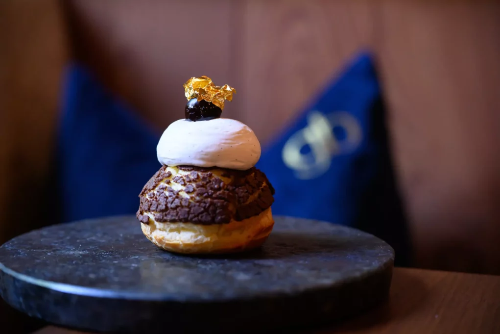 Bild auf 5min.at zeigt ein Profiterole.