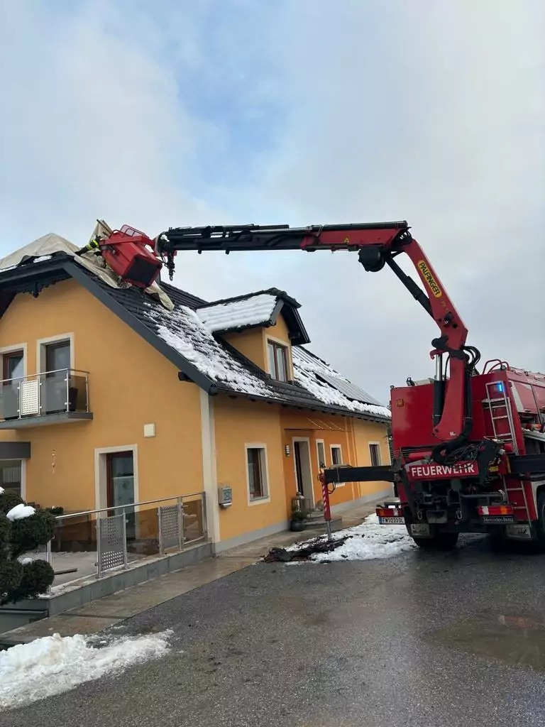 Elektro-Anlage defekt: Florianis konnten Hausbrand rechtzeitig verhindern