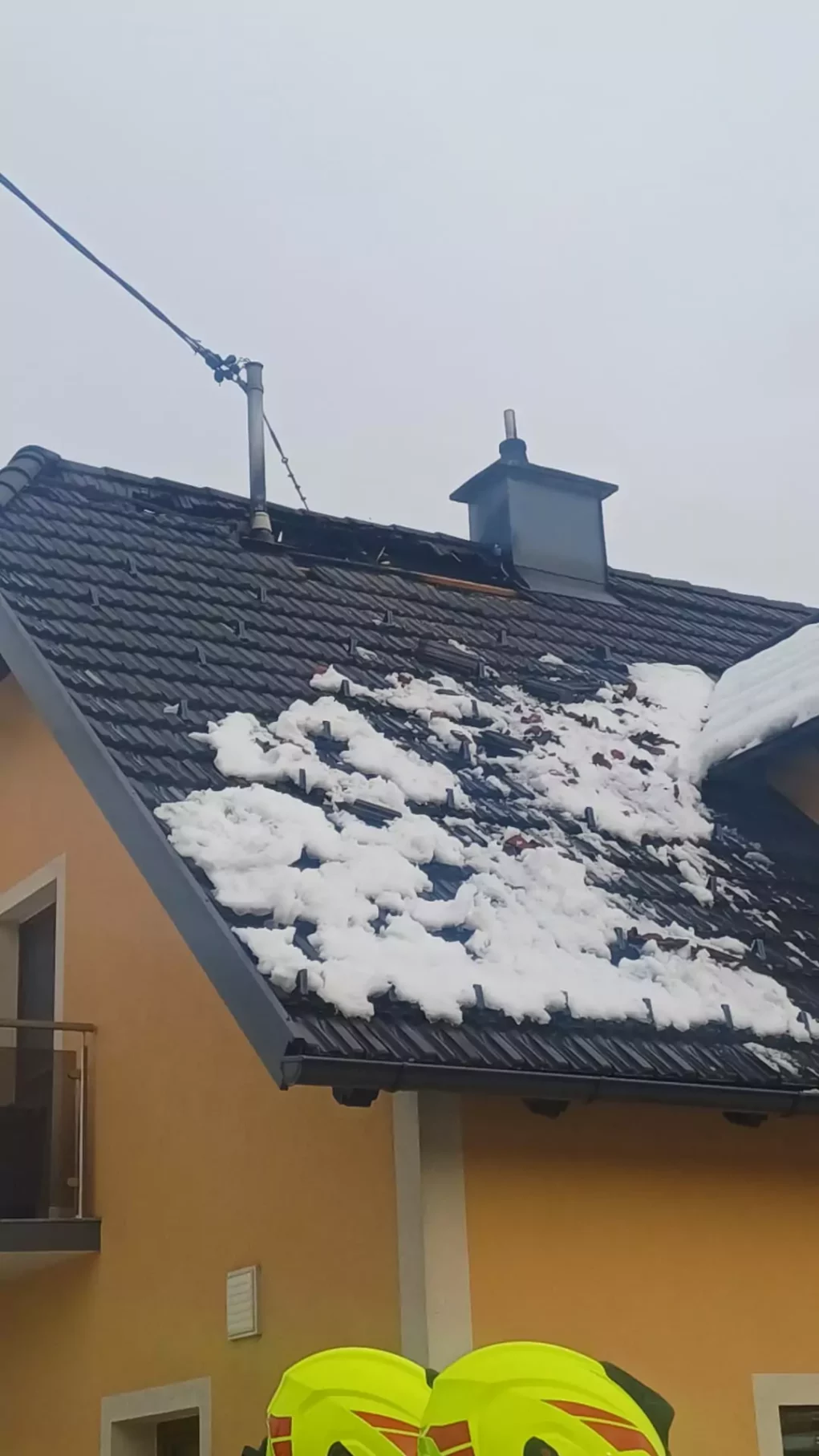 Elektro-Anlage defekt: Florianis konnten Hausbrand rechtzeitig verhindern