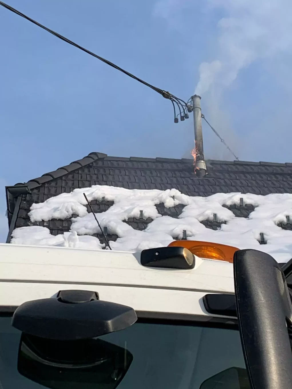 Elektro-Anlage defekt: Florianis konnten Hausbrand rechtzeitig verhindern