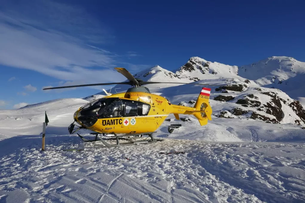 Bild auf 5min.at zeigt einen Hubschrauber.