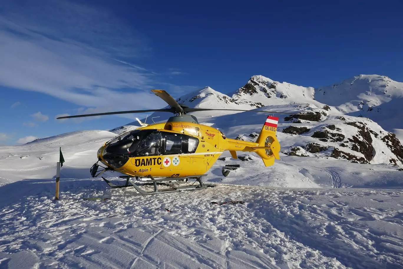 Bild auf 5min.at zeigt einen Hubschrauber.