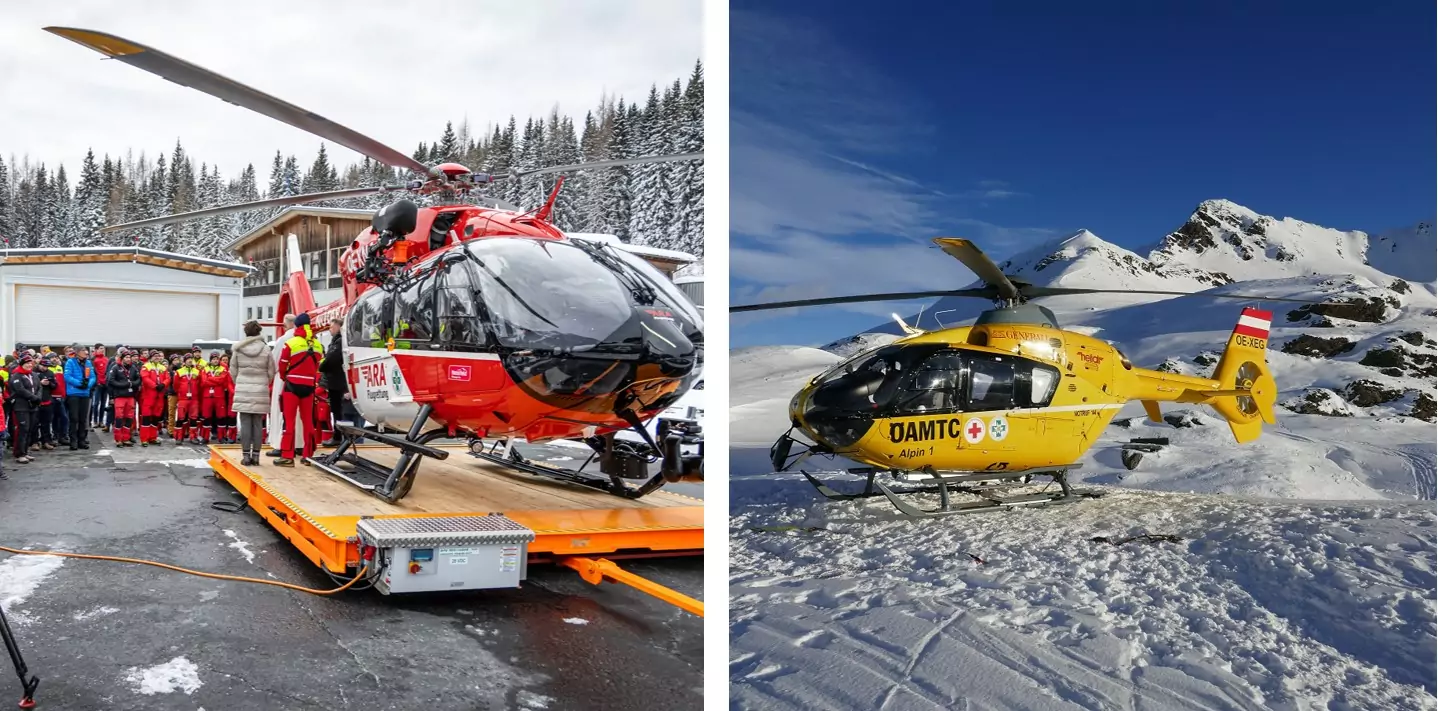 Rasche Hilfe aus der Luft: Flugrettung startet in die Wintersaison