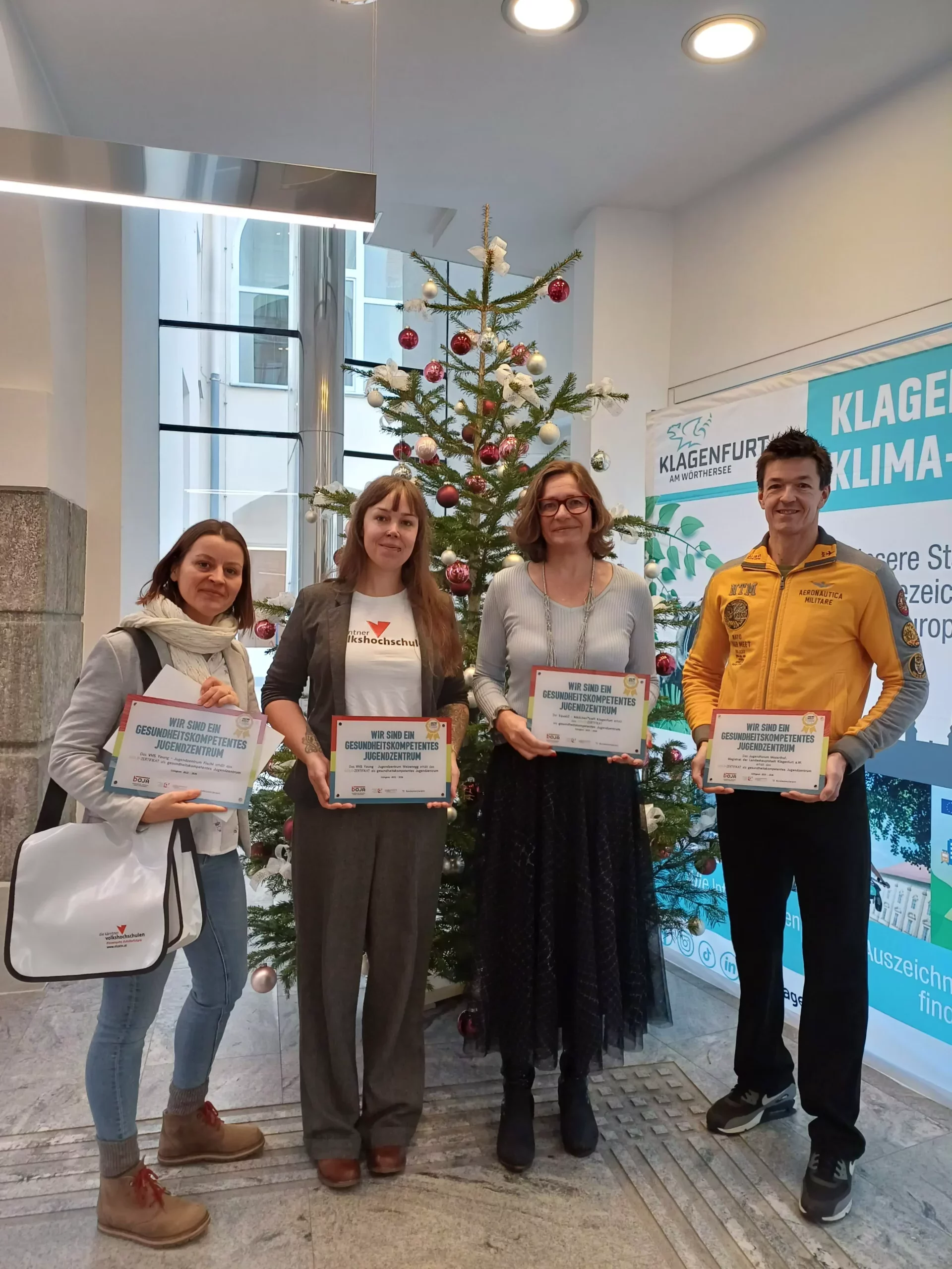 Sicherer Hafen: Klagenfurter Jugendzentren erstmalig ausgezeichnet