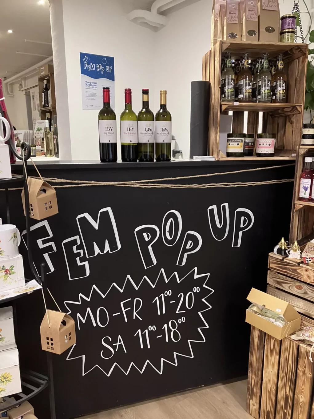 Erster Weihnachts-Fem Pop-Up-Store öffnete in Graz seine Pforten