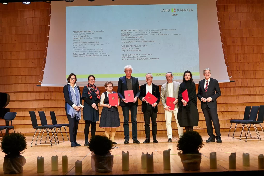 Kulturpreise des Landes Kärnten wurden verliehen