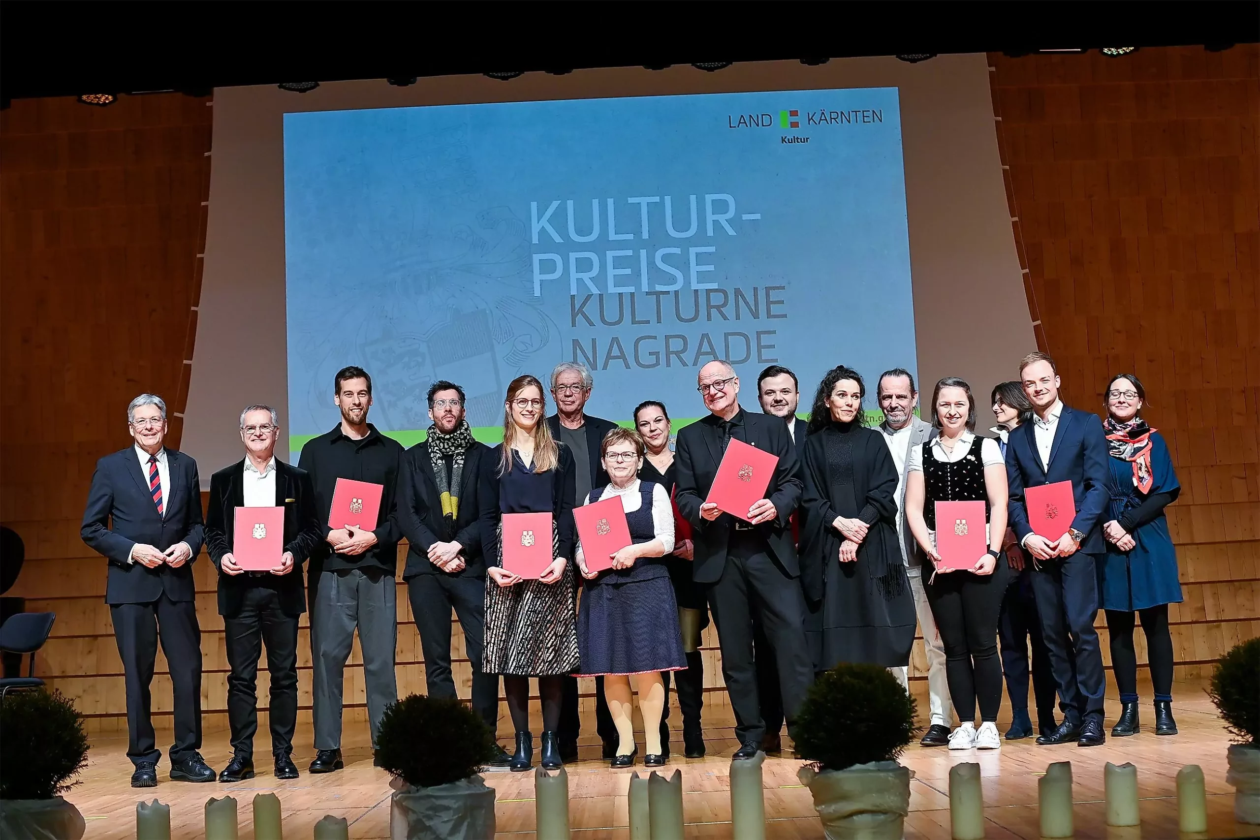 Kulturpreise des Landes Kärnten wurden verliehen