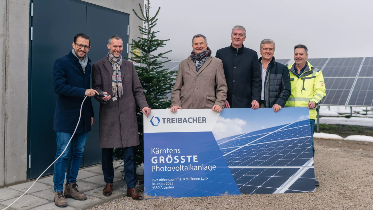 Kärntens größte PV Anlage: Der Treibacher Energiepark geht ans Netz