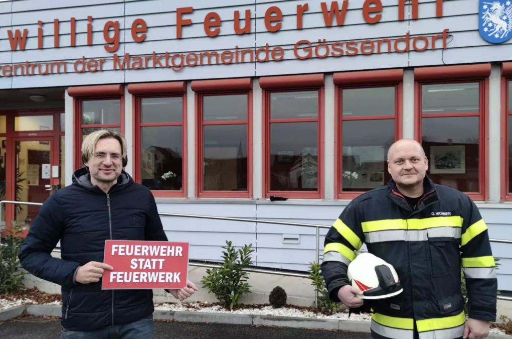 „Feuerwehr statt Feuerwerk“: Zeichen der Wertschätzung am Jahresende