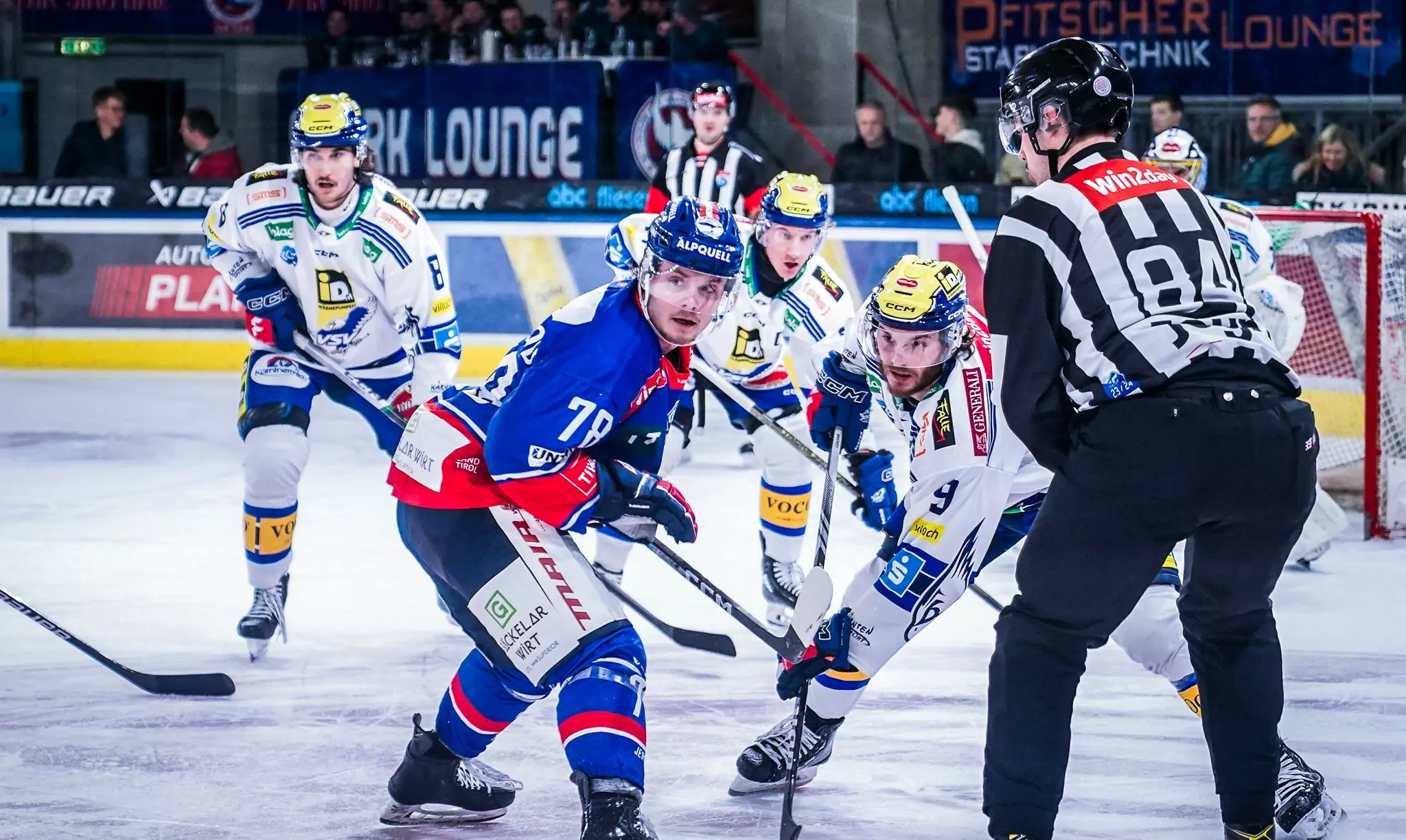 Ein Bild auf 5min.at zeigt das VSV-Match gegen HC TIWAG Innsbruck.