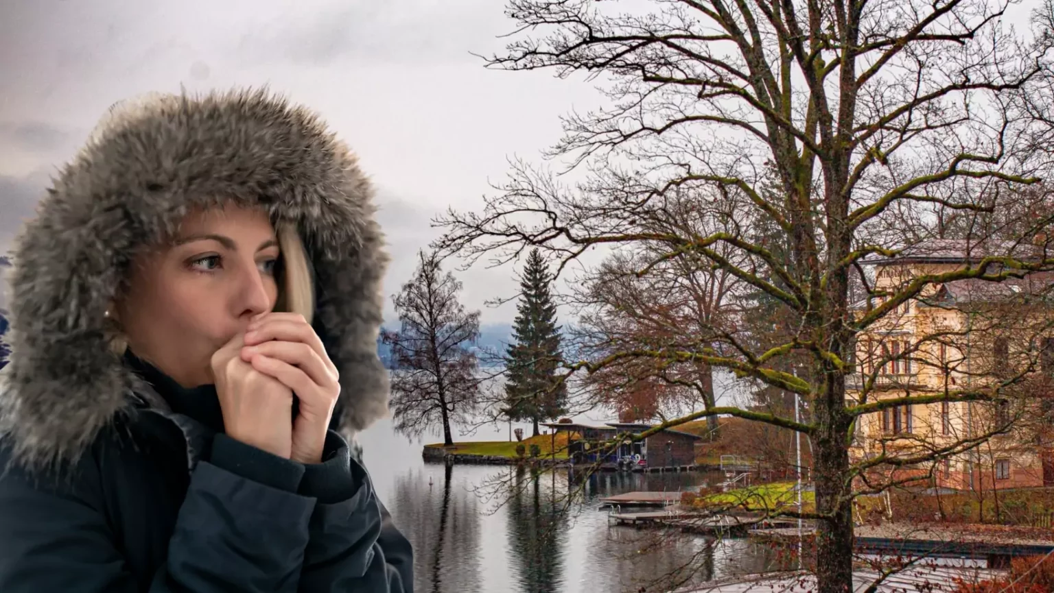 Bild auf 5min.at zeigt eine Frau und im Hintergrund dem Wörthersee.