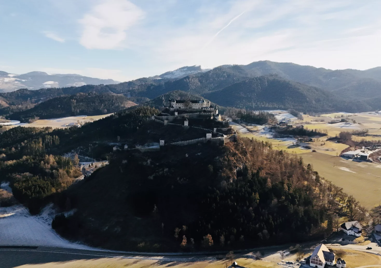 Ein Bild auf 5min.at zeigt die Burg Hochosterwitz.
