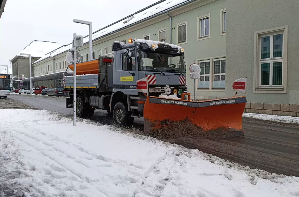 Straßensperre in Villach: Stadt rüstet sich für das Italientief