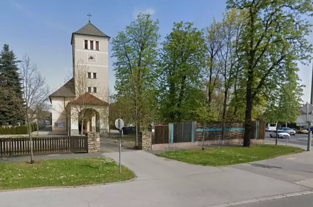 Bild auf 5min.at zeigt die Don-Bosco-Kirche in Graz.