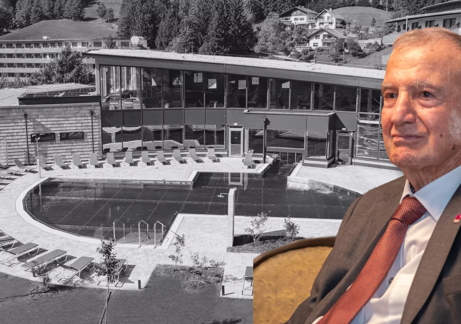 Eine Bildmontage auf 5min.at zeigt Vincent Künig sowie das Kurzentrum in Bad Bleiberg.