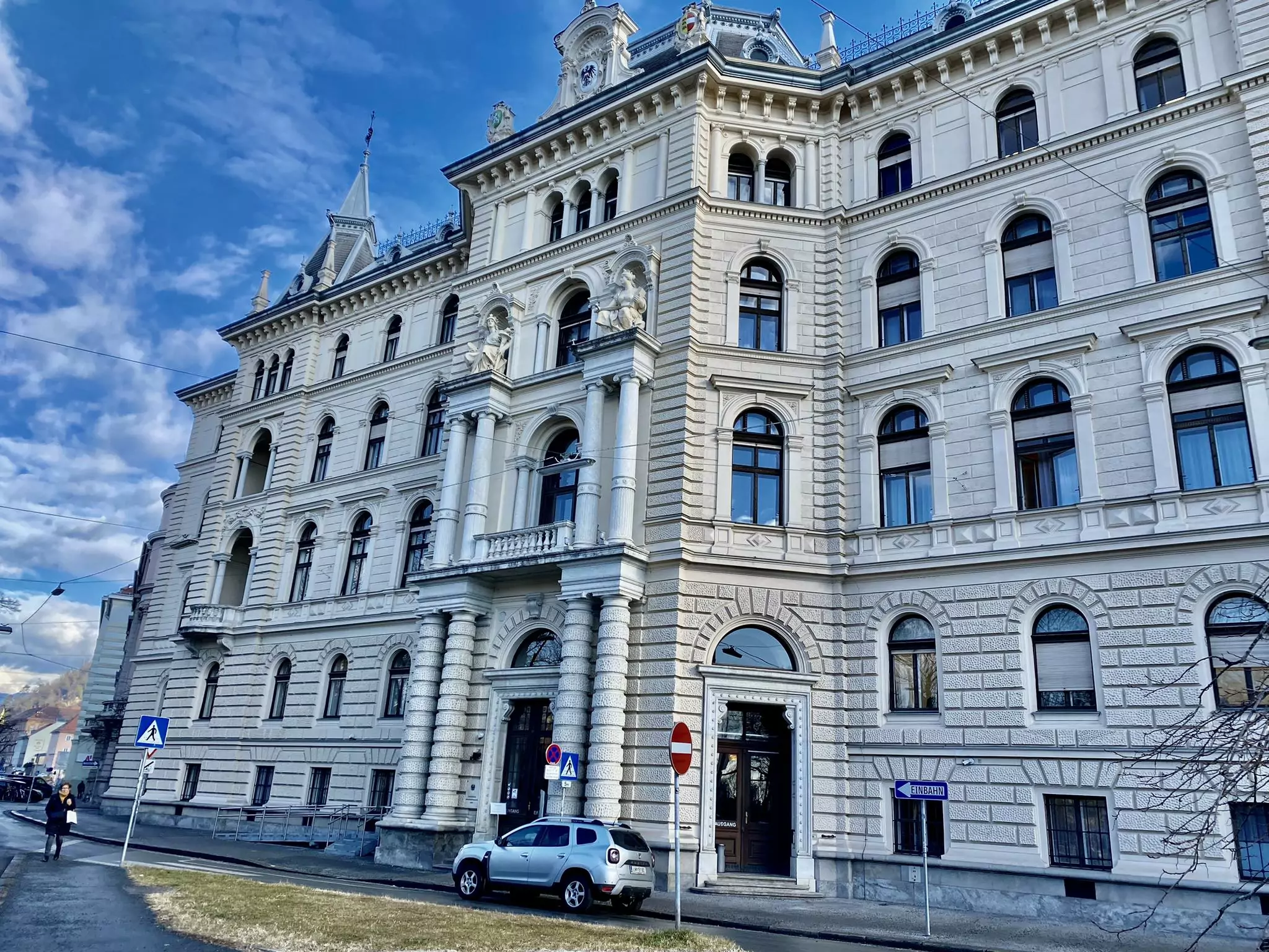 Bild auf 5min.at zeigt das Oberlandesgericht Graz.
