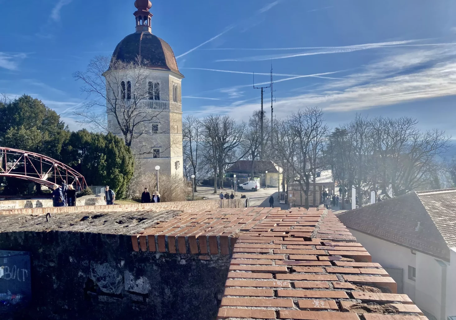Bild auf 5min.at zeigt den Grazer Schlossberg.