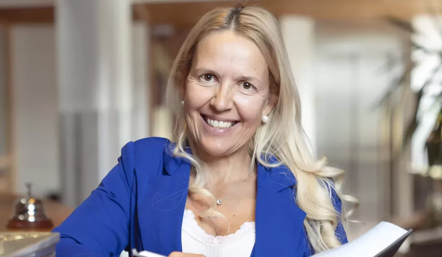 Birgit Gschwenter ist Geschäftsführerin in der Südrast Dreiländerecke.